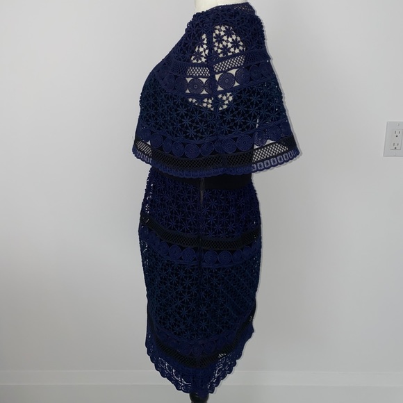 SELF-PORTRAIT Guipure Lace Dress - Picture 5 of 7